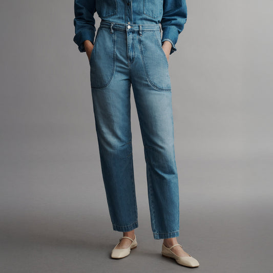 Jetties Beach Jean in Vintage Wash