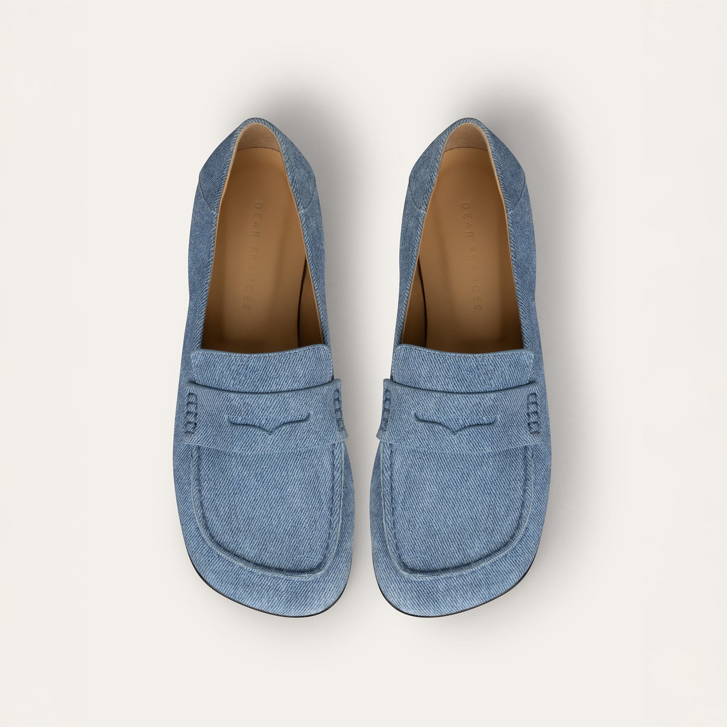Drew Loafer in Blue Denim