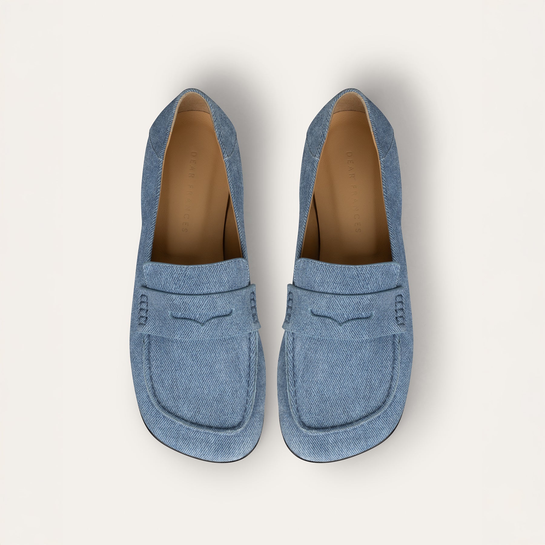 Drew Loafer in Blue Denim