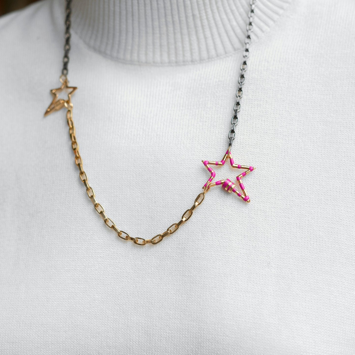 Handmade Gold Biker Chain