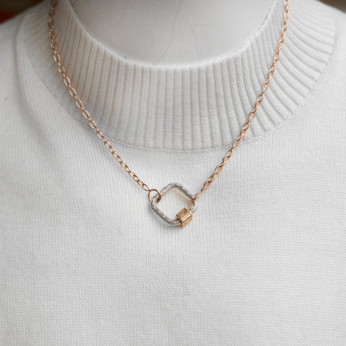 Pulley Chain in Rose Gold