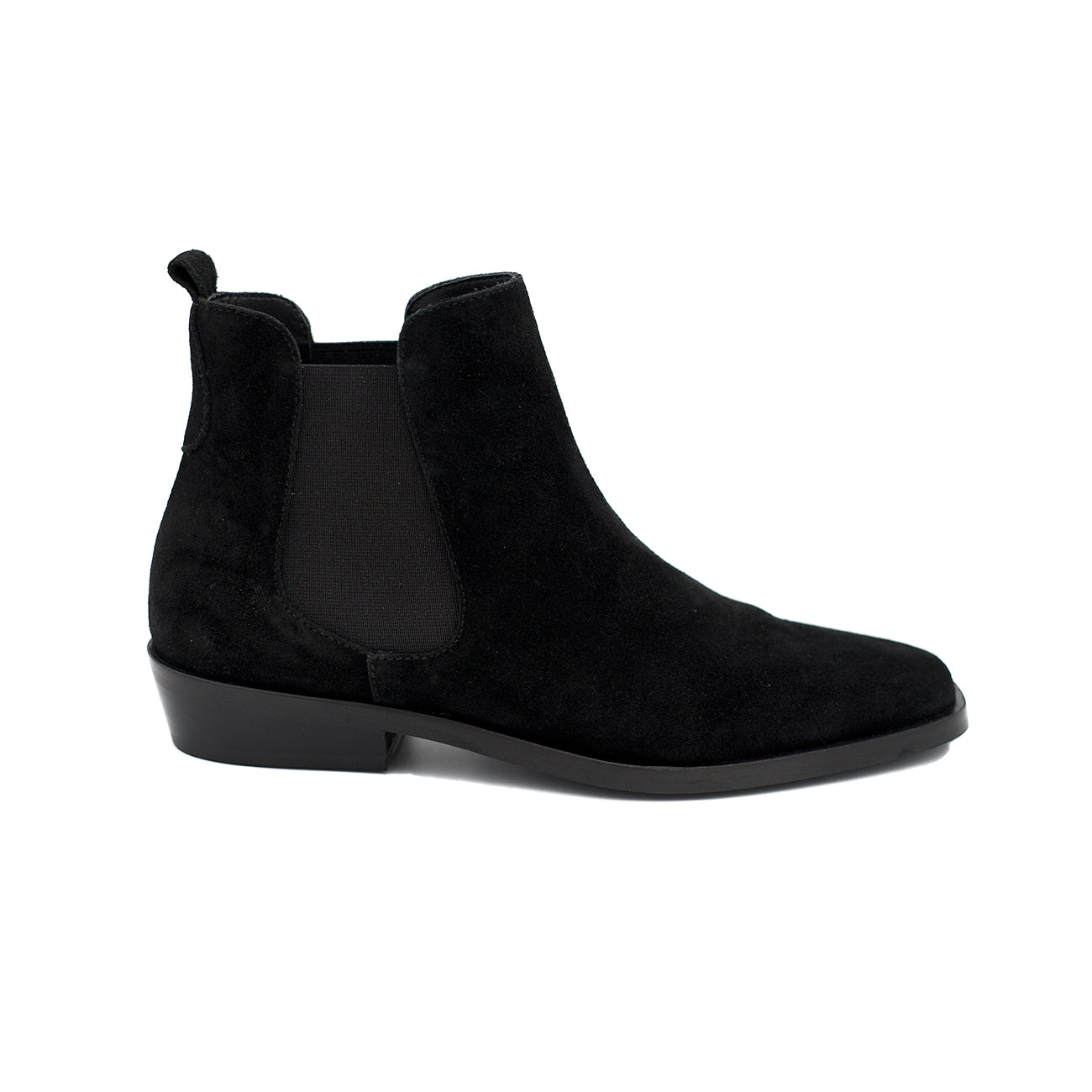 Bromley Boot in Black Suede