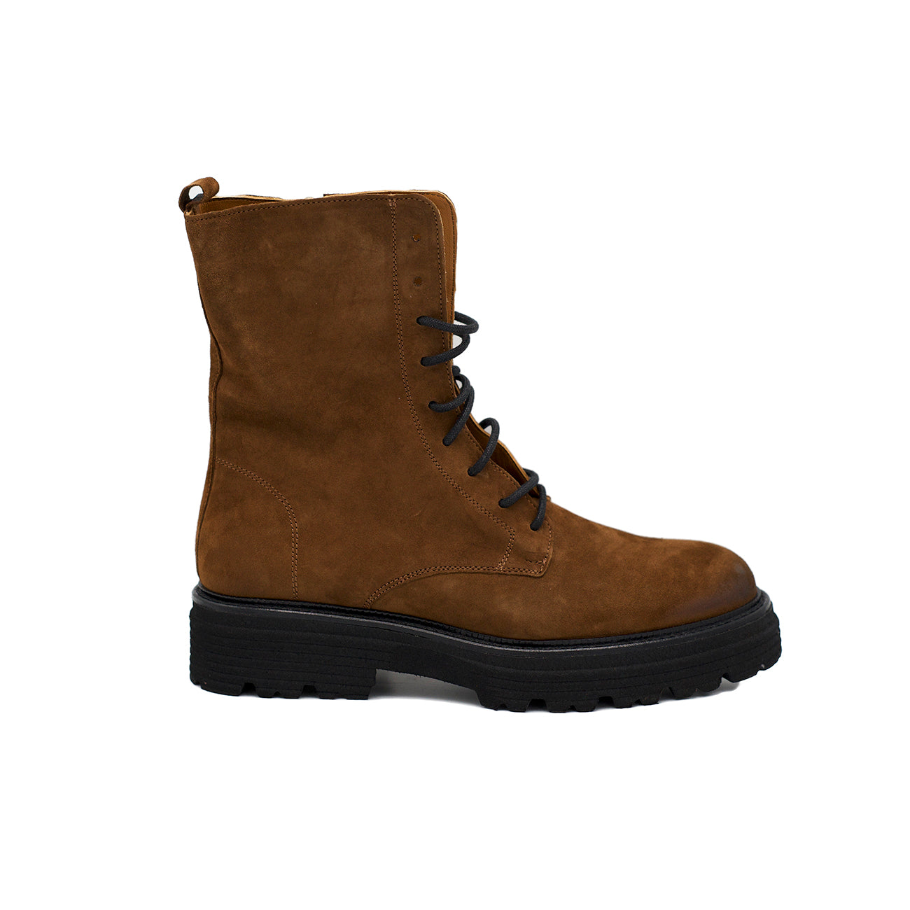 Payton Lace Up Boot in Sigaro