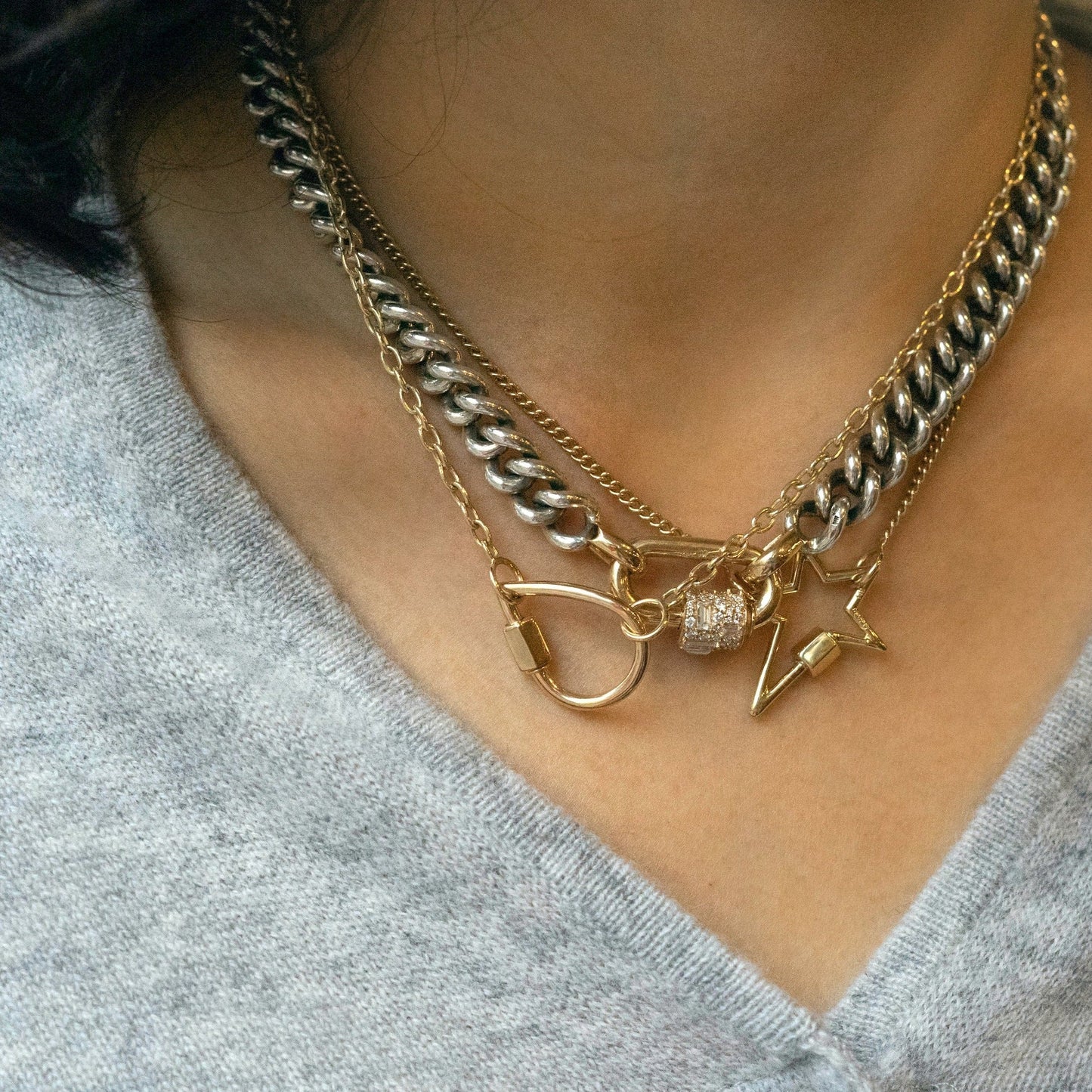 Droplock in Gold
