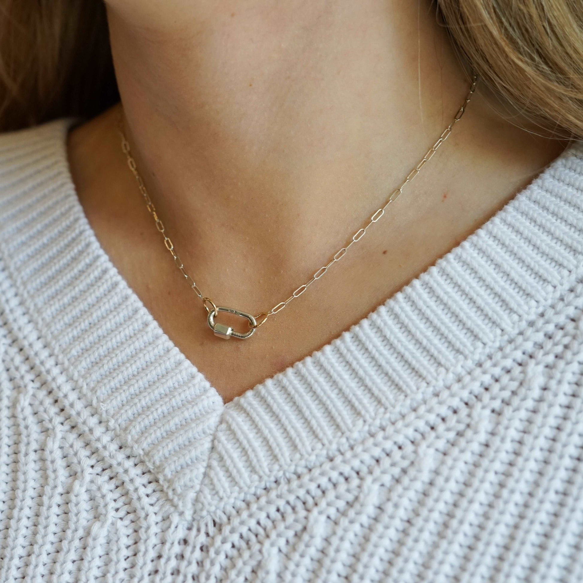 Baby Lock in Sterling Silver