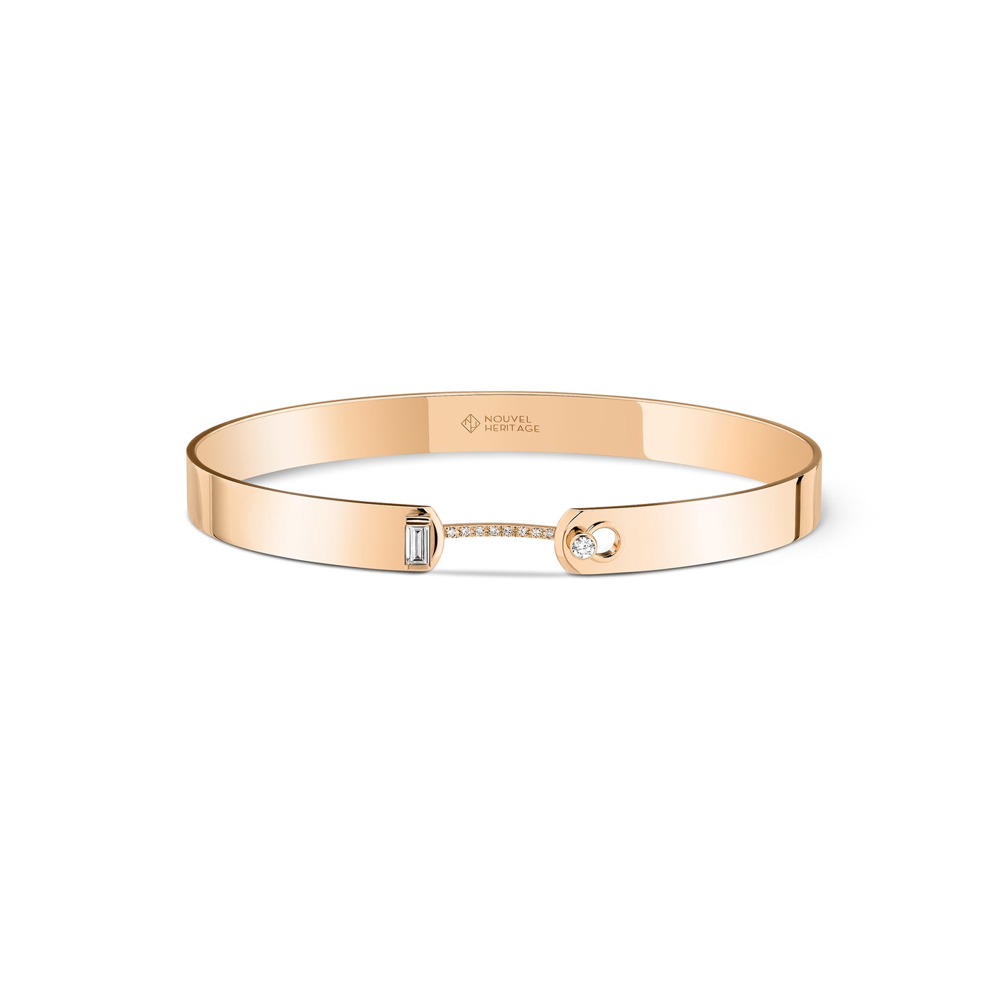 Dinner Date GM Bangle in Rose Gold