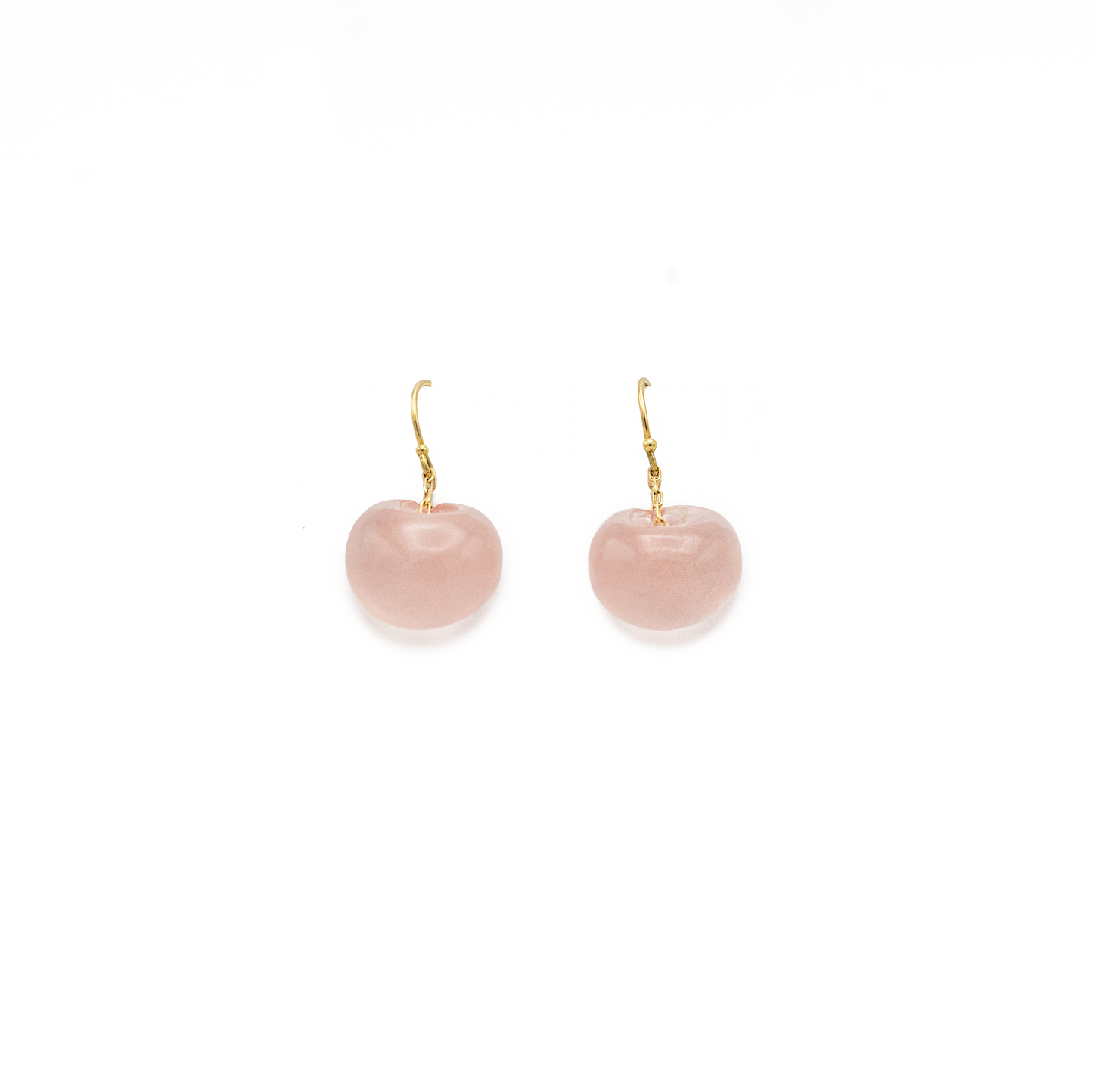 Tapiz Bead Earrings in Rose Quartz