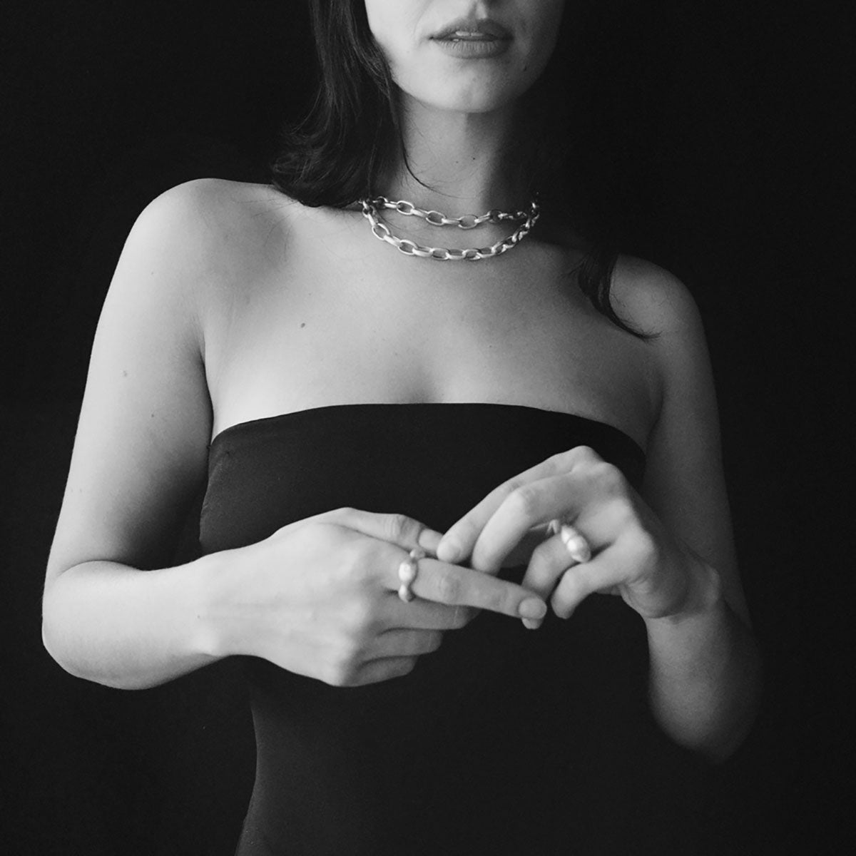 Elevine Necklace in Sterling Silver