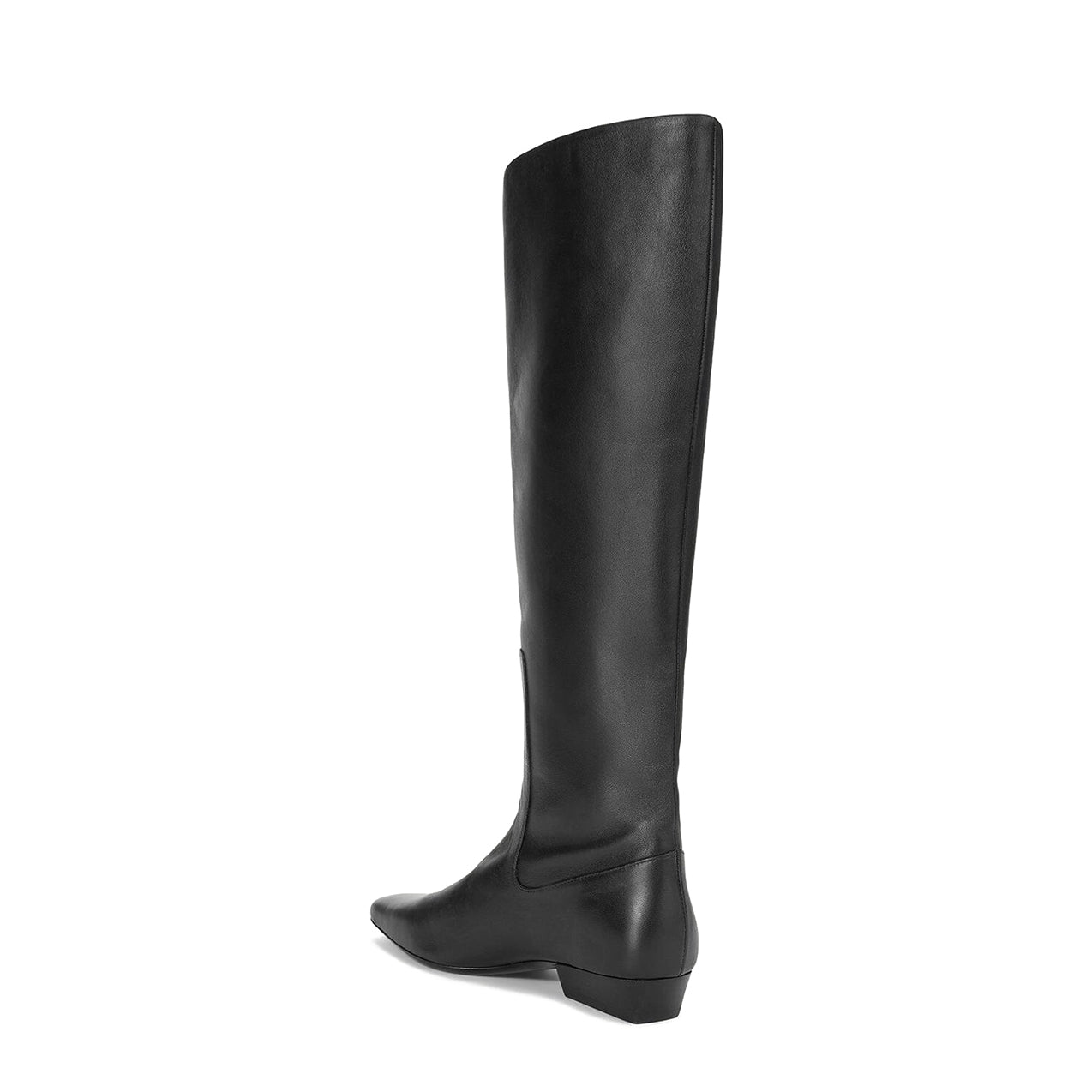Wally Flat Boot in Black