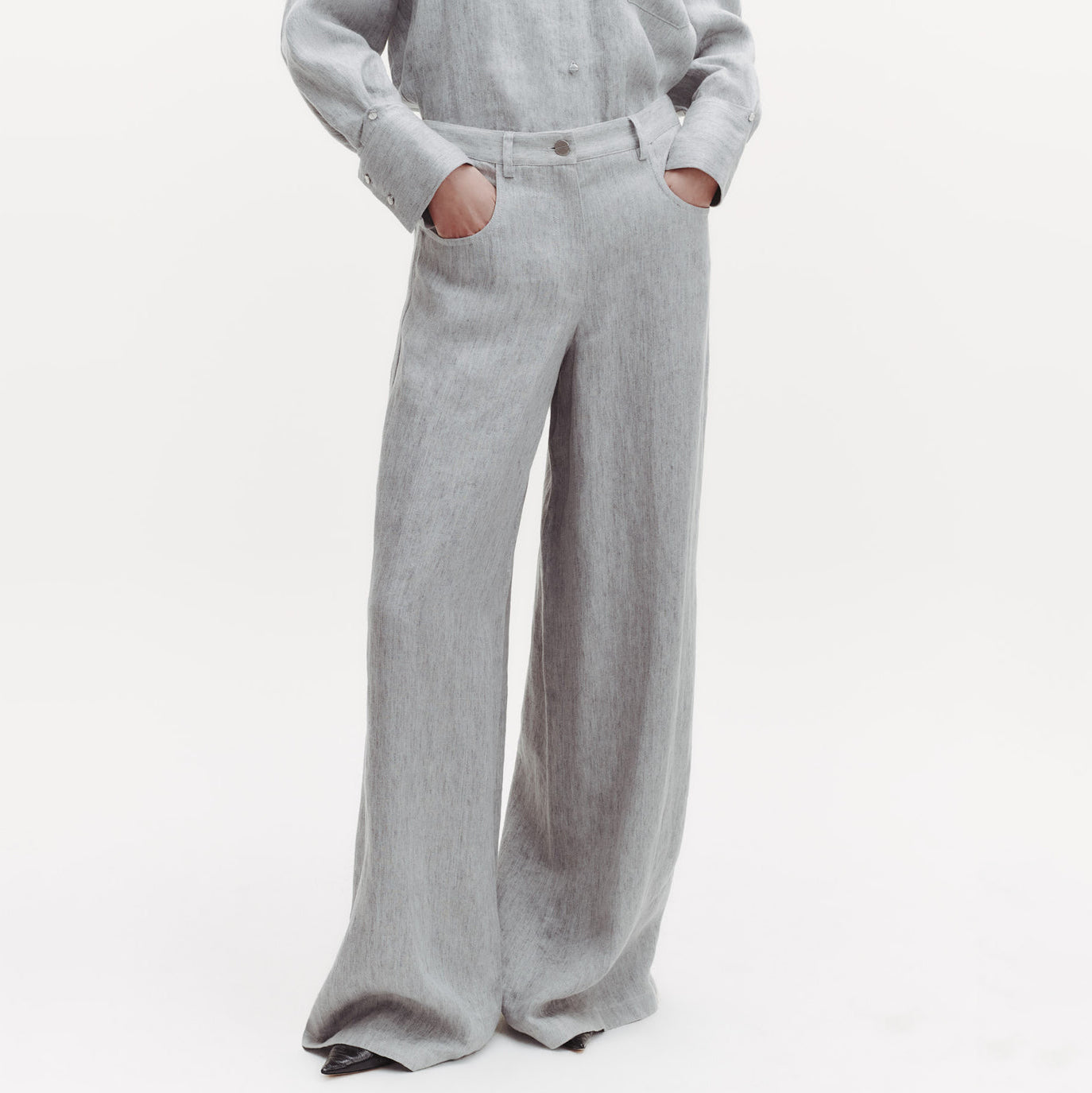 Tiny Dancer Pant in Heather Grey