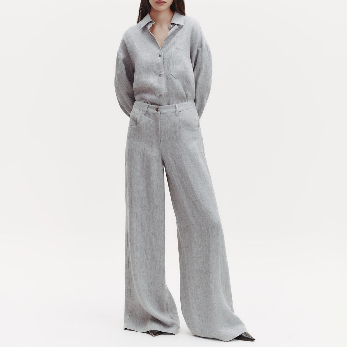 Tiny Dancer Pant in Heather Grey