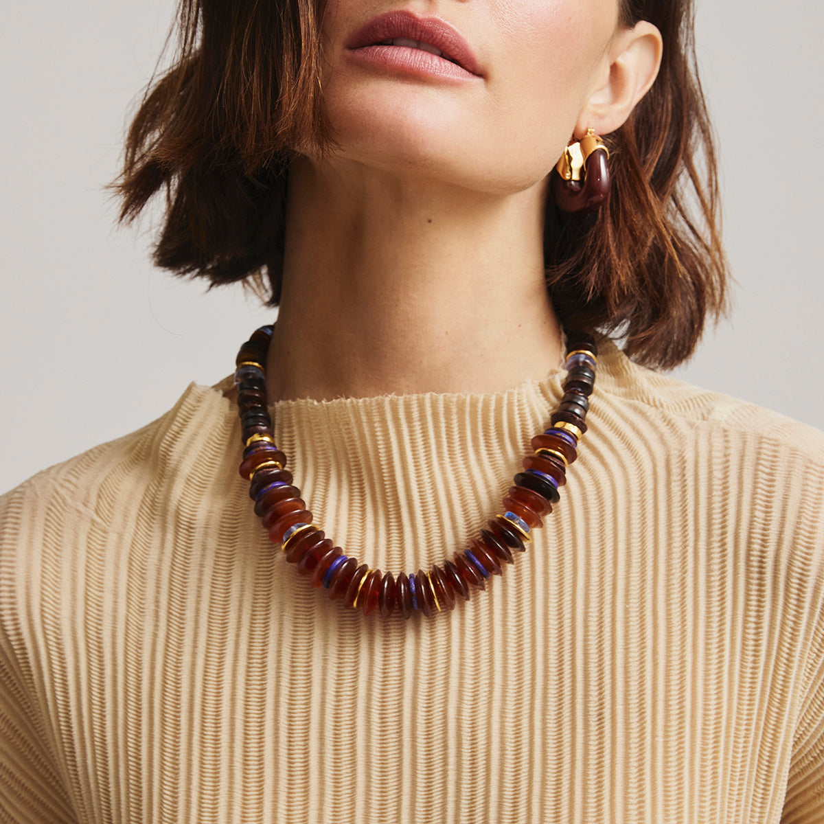 Amaranth Necklace in Multi