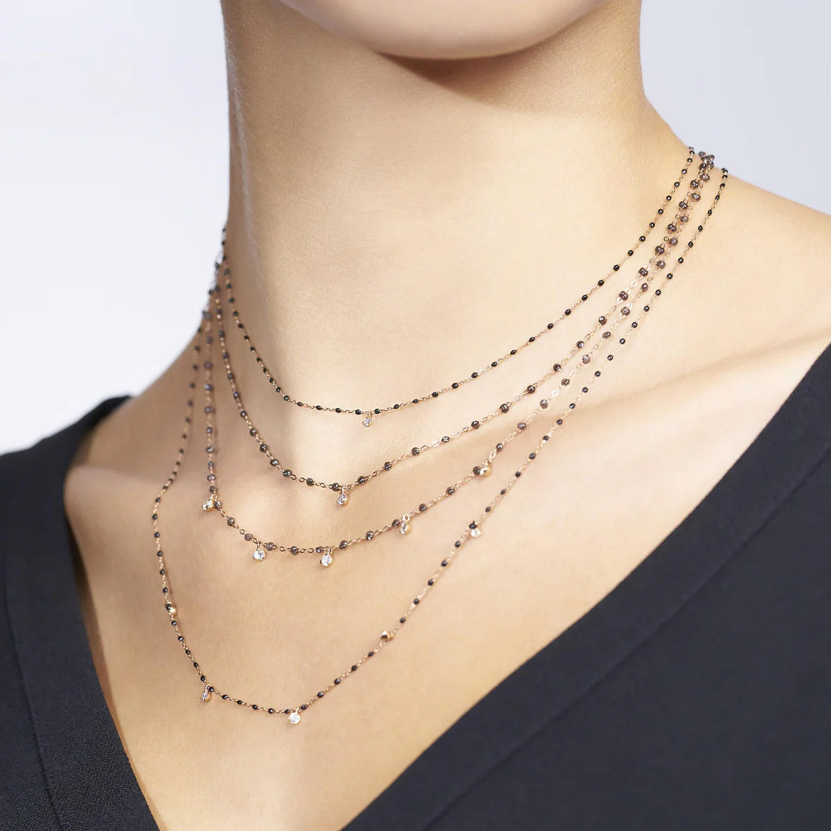 Classic Gigi Supreme Necklace in Quartz