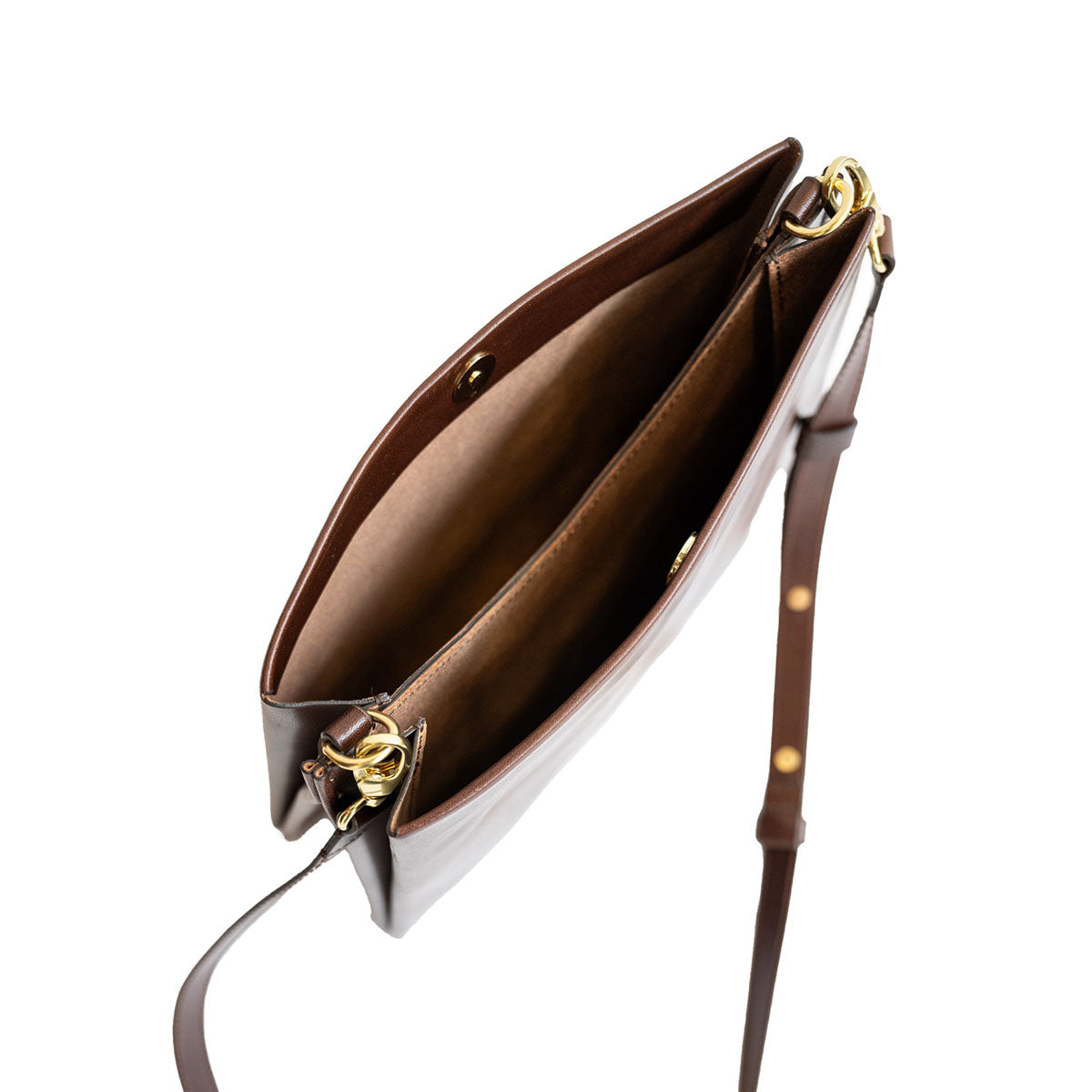 Glynn Convertible Bag in Chocolate Brown