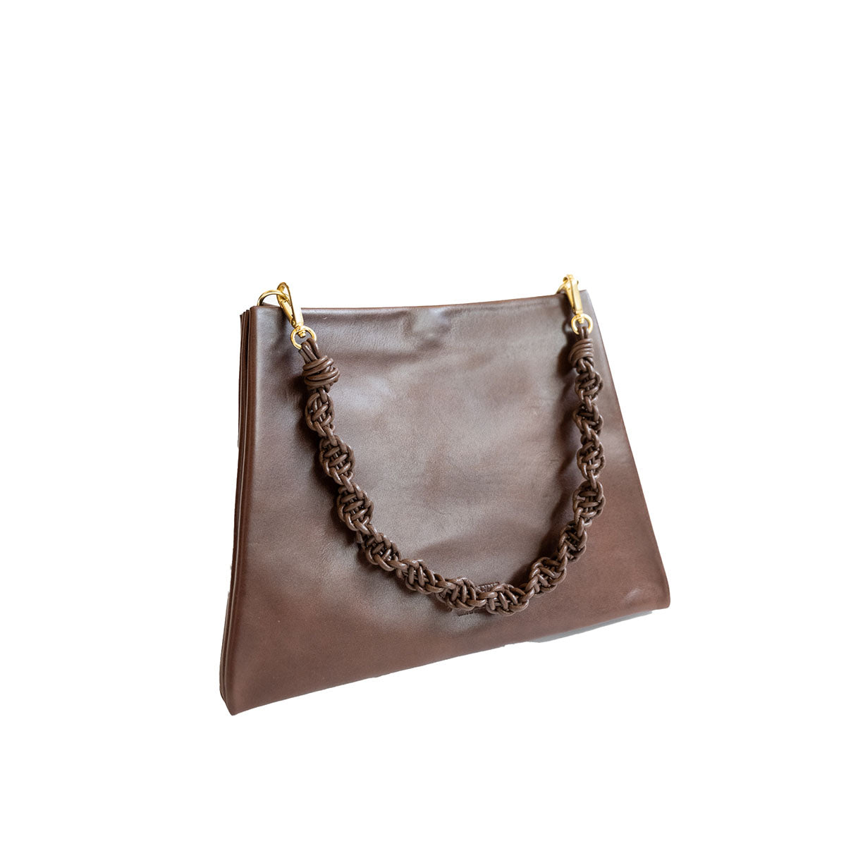 Glynn Convertible Bag in Chocolate Brown