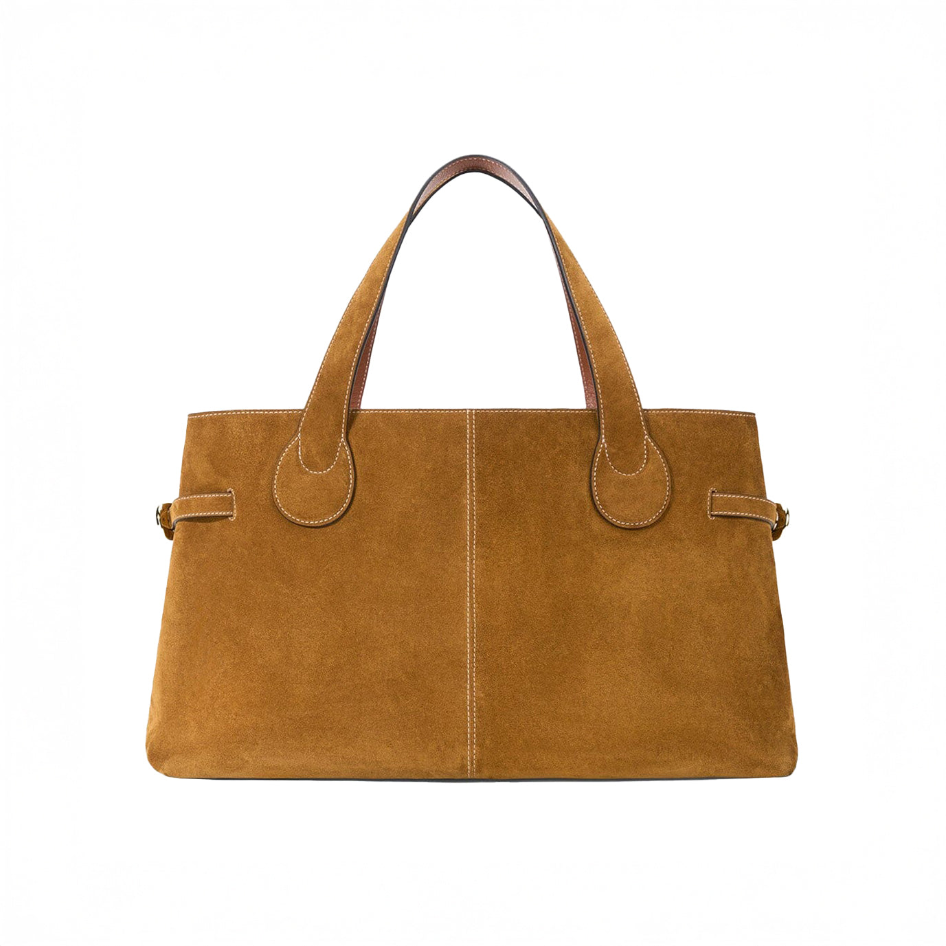Piper Tote in Tan Suede