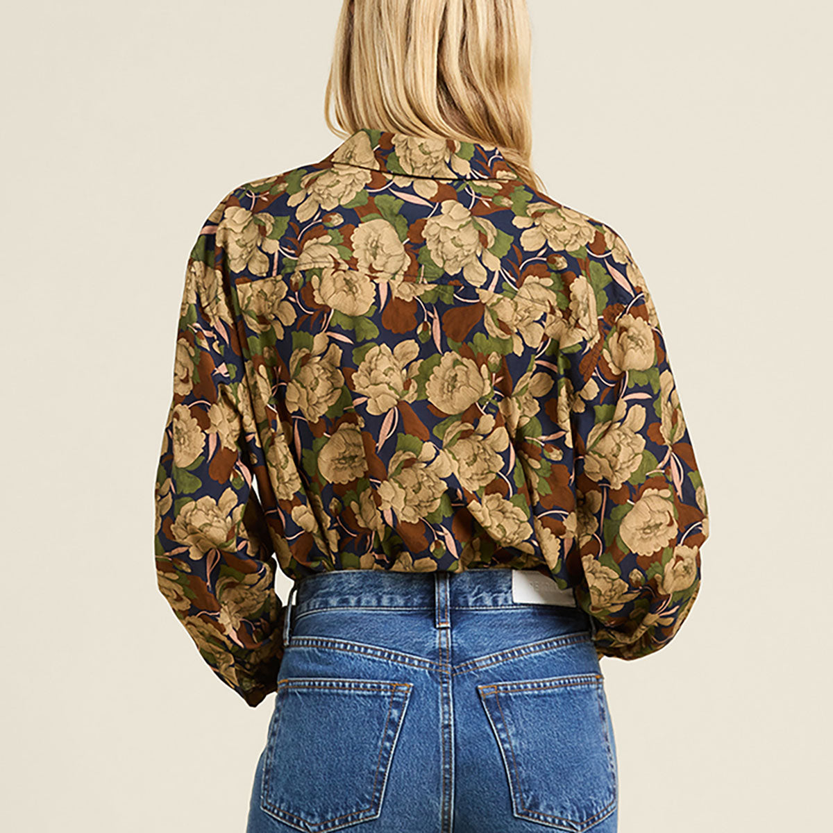 Emilia Shirt in Verbena Vail