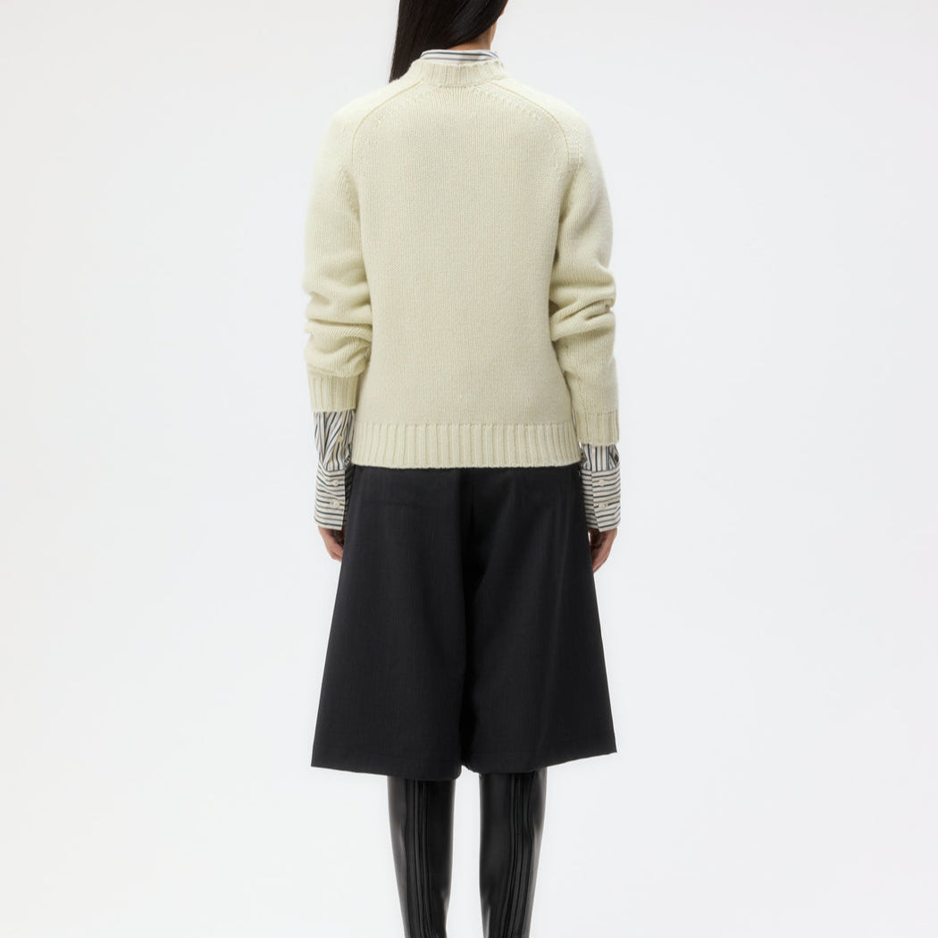 New Jill Crewneck in Washed Aloe