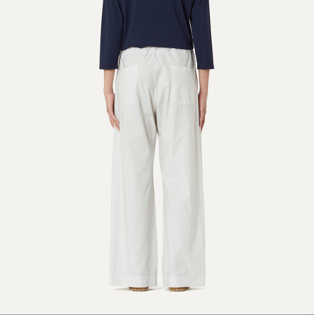 Diana Corduroy Pant in Winter White