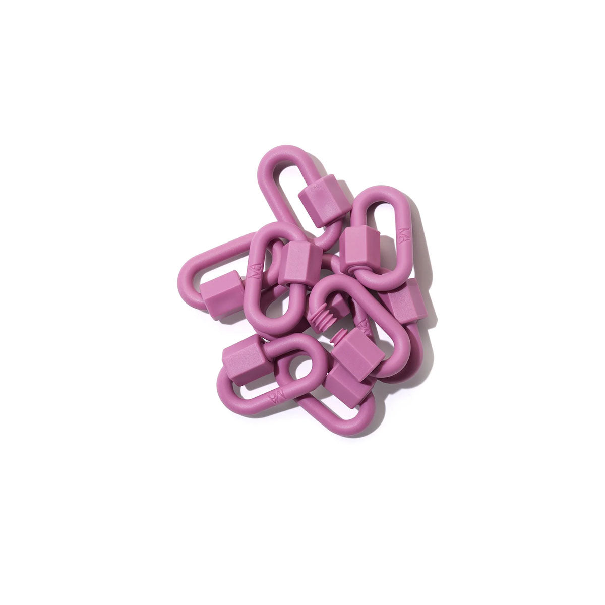 Rubber Chubby Medium Lock in Lilac