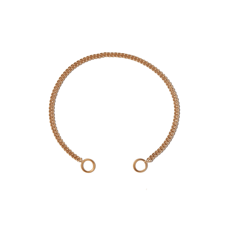 Not So Heavy Curb Chain in Gold
