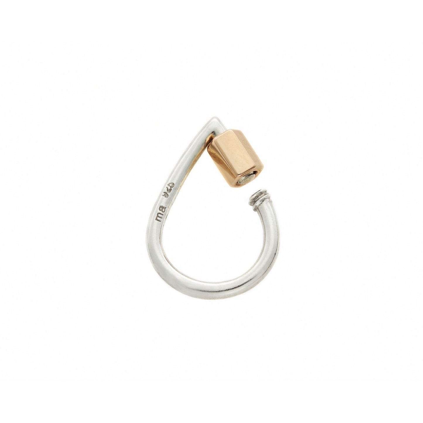 Droplock in Silver & Gold