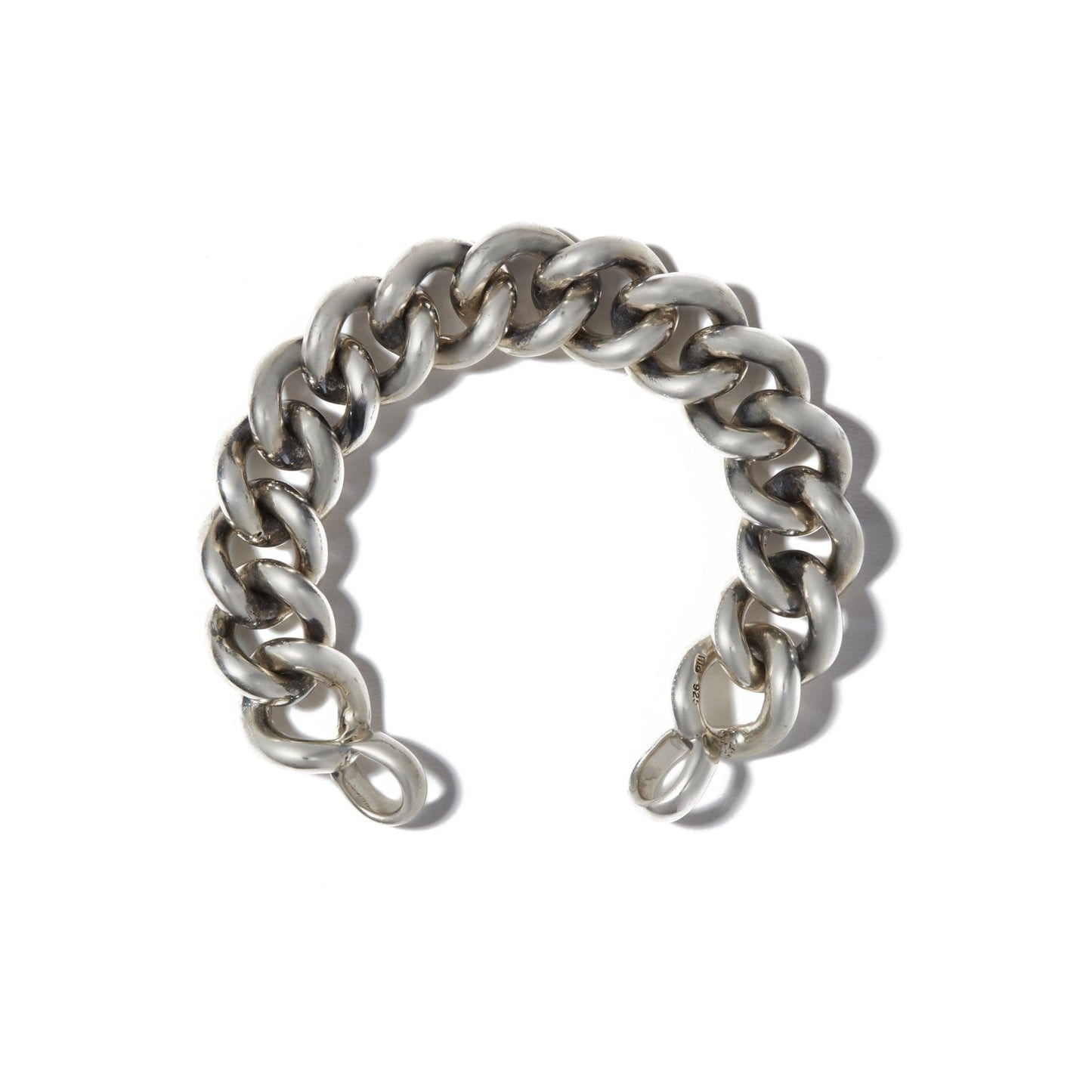 Mega Curb Chain in Sterling Silver