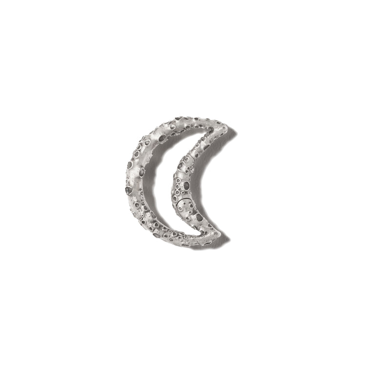 Surface of the Moonlock in Sterling Silver