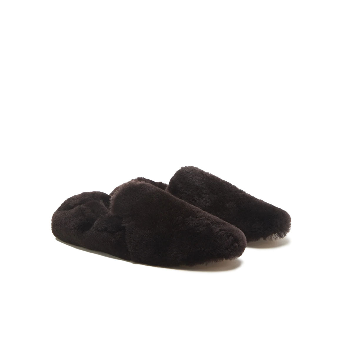 Orlando Moccasin in Chocolate Shearling