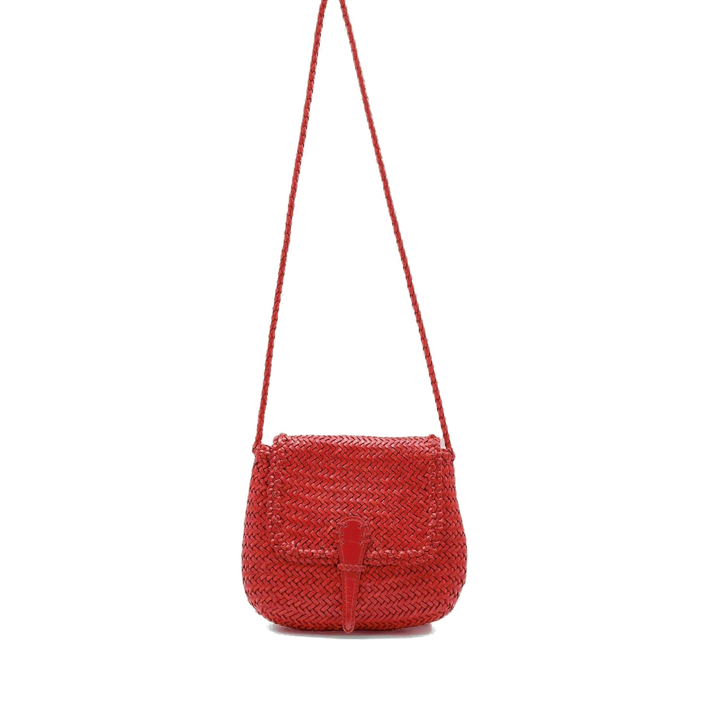 Mini City Crossbody Bag in Red