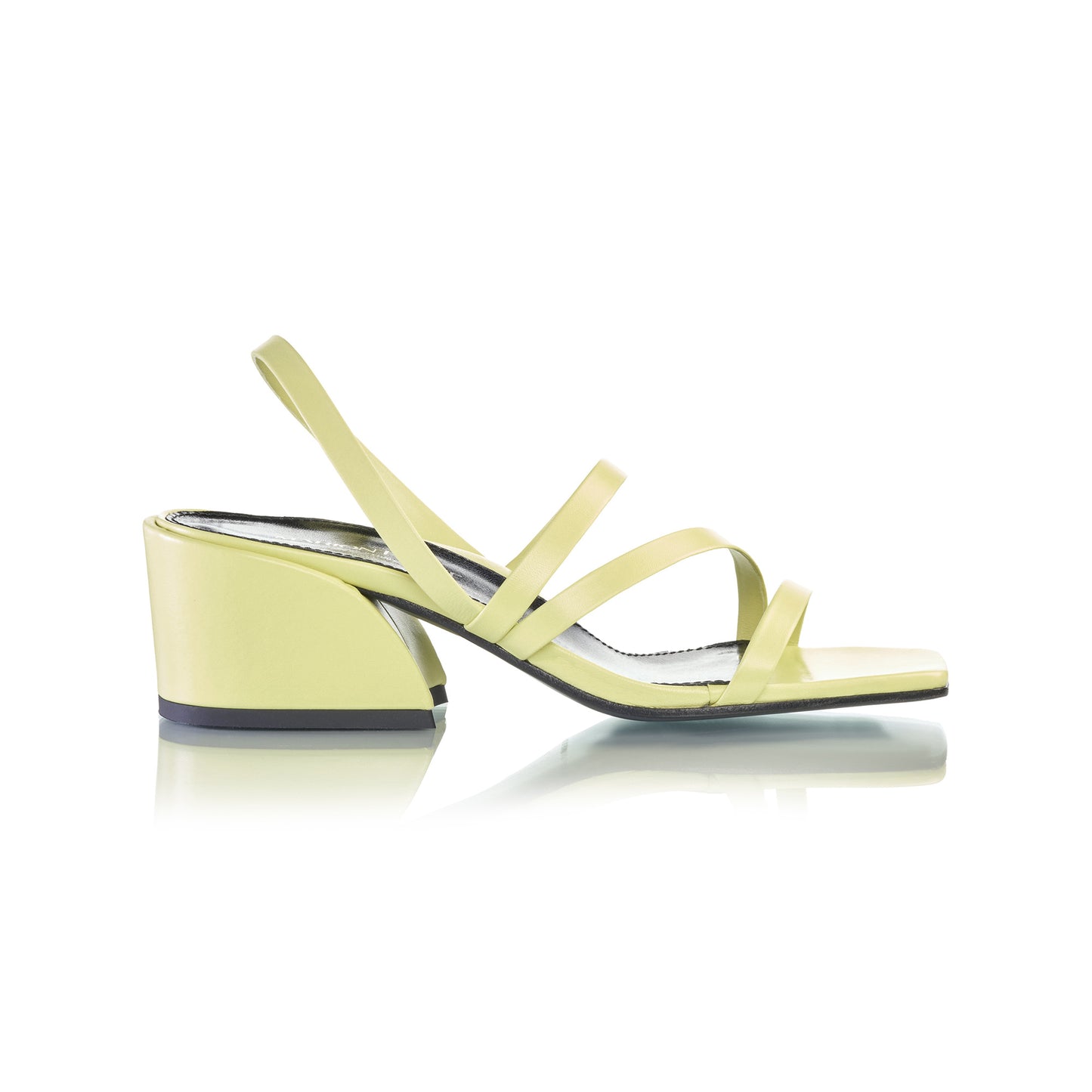 Mitzi Slingback Sandal in Acid Leather