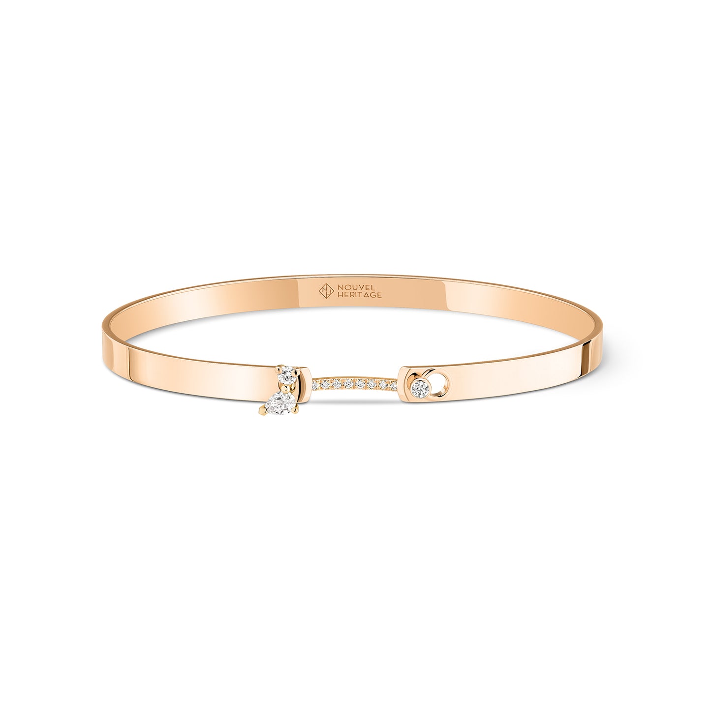 Cocktail Time Bangle in Rose Gold