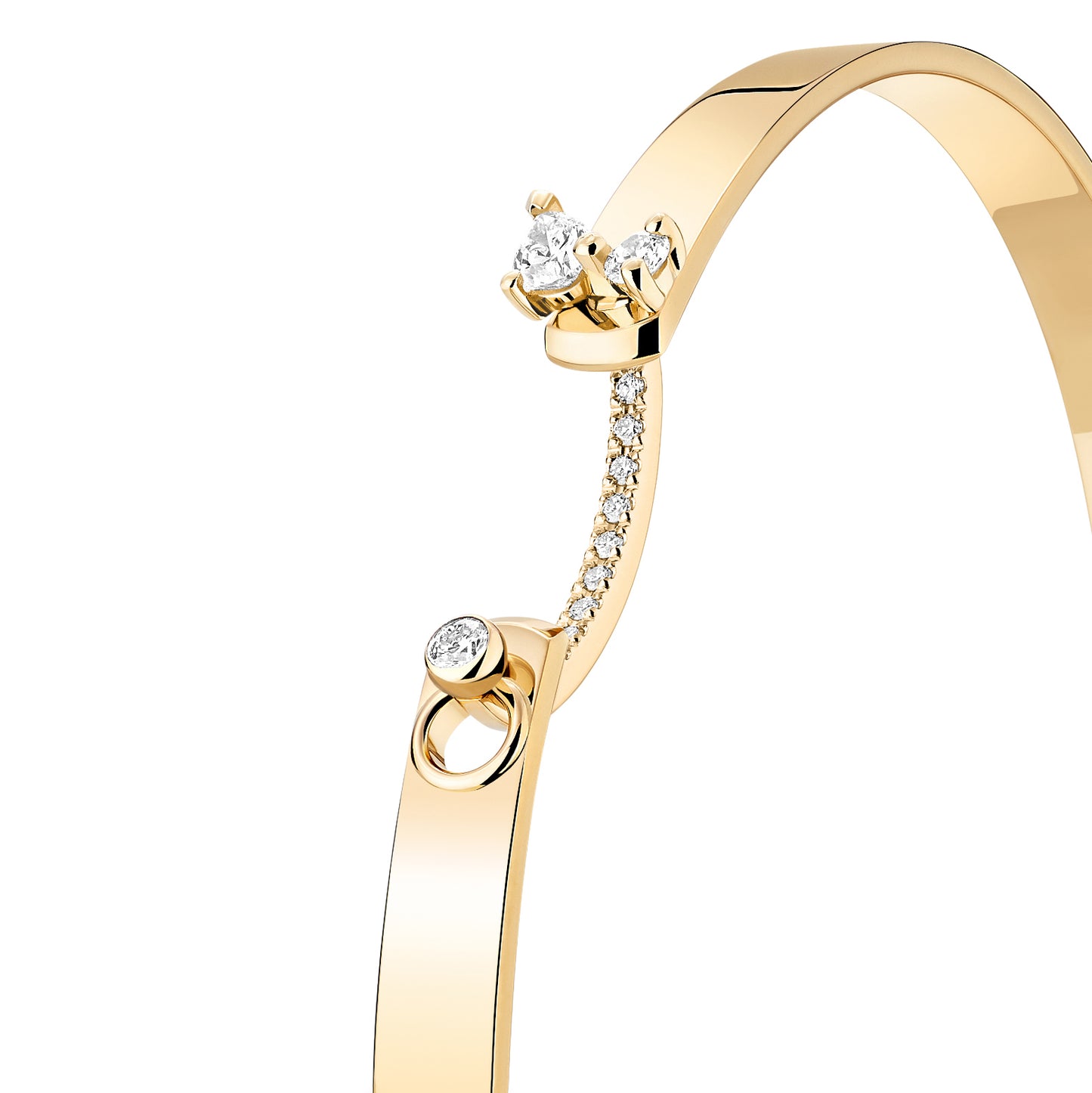 Cocktail Time Bangle in Yellow Gold