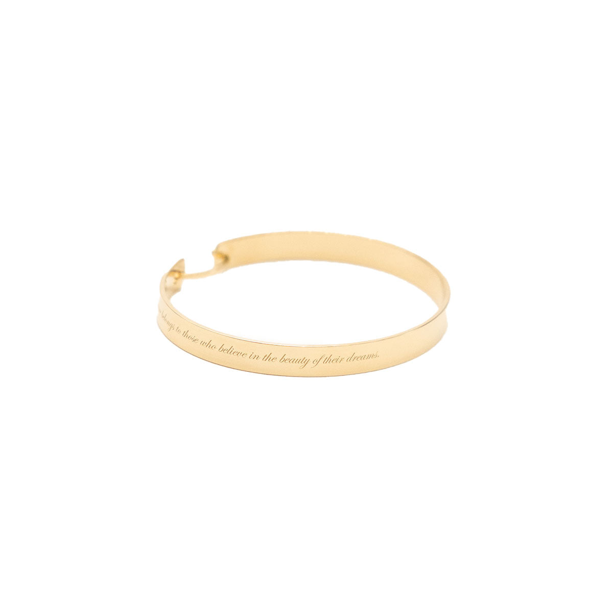 25th Anniversary Monday Morning GM Bangle in Yellow Gold