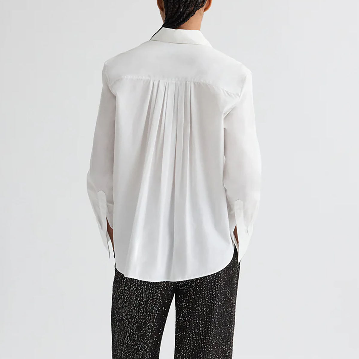 Possetti Button Up in White