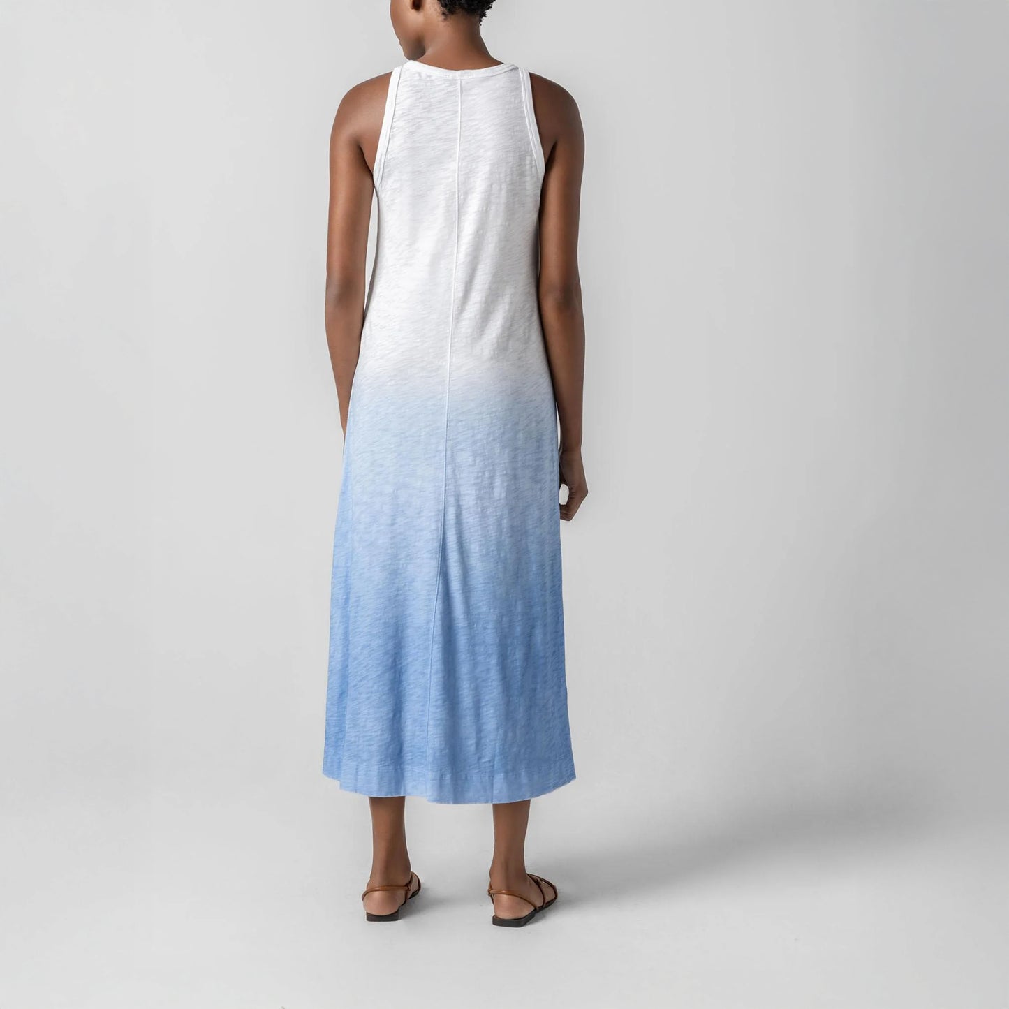 Ombre Tank Dress in Harbor