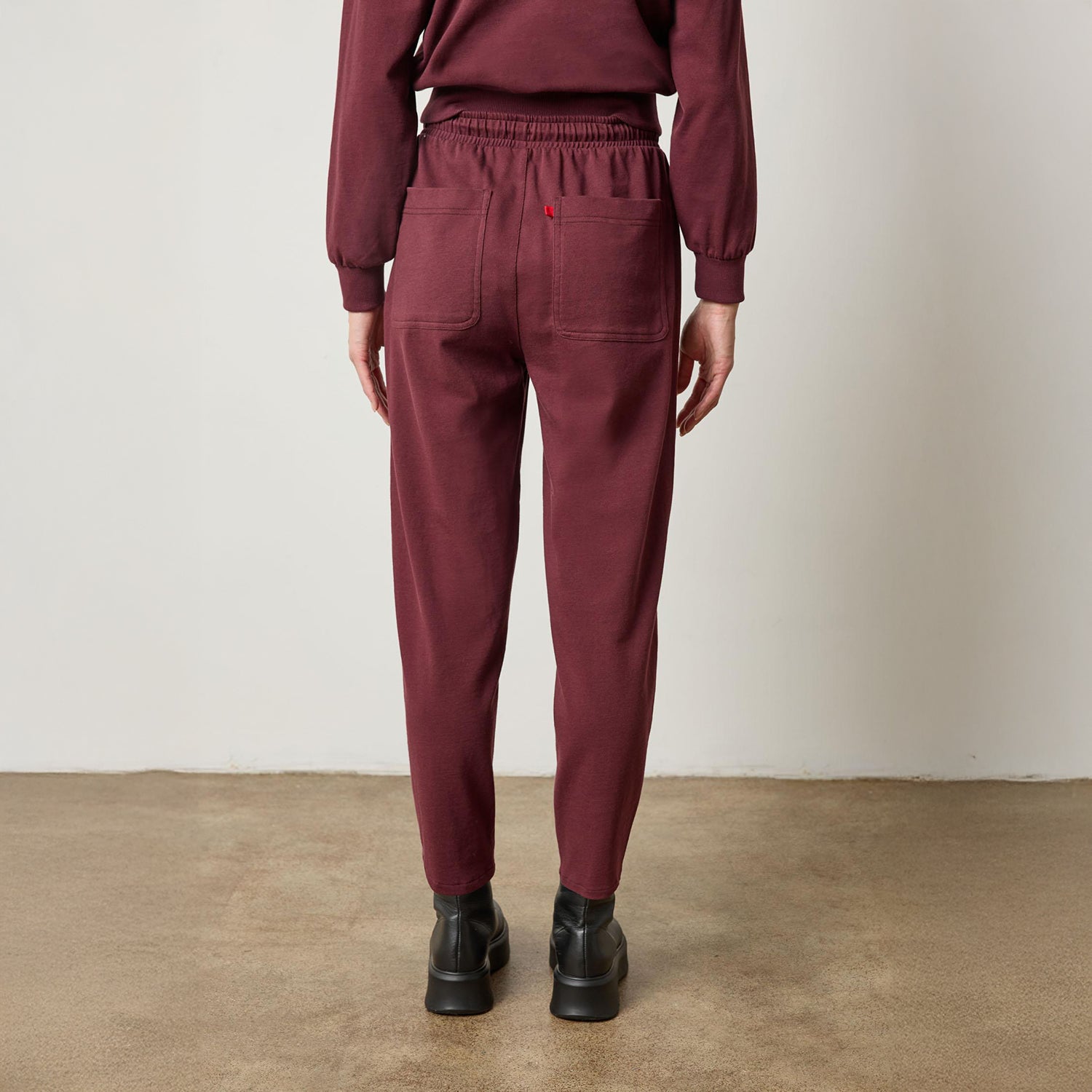 Utility Pocket Pant in Mulberry