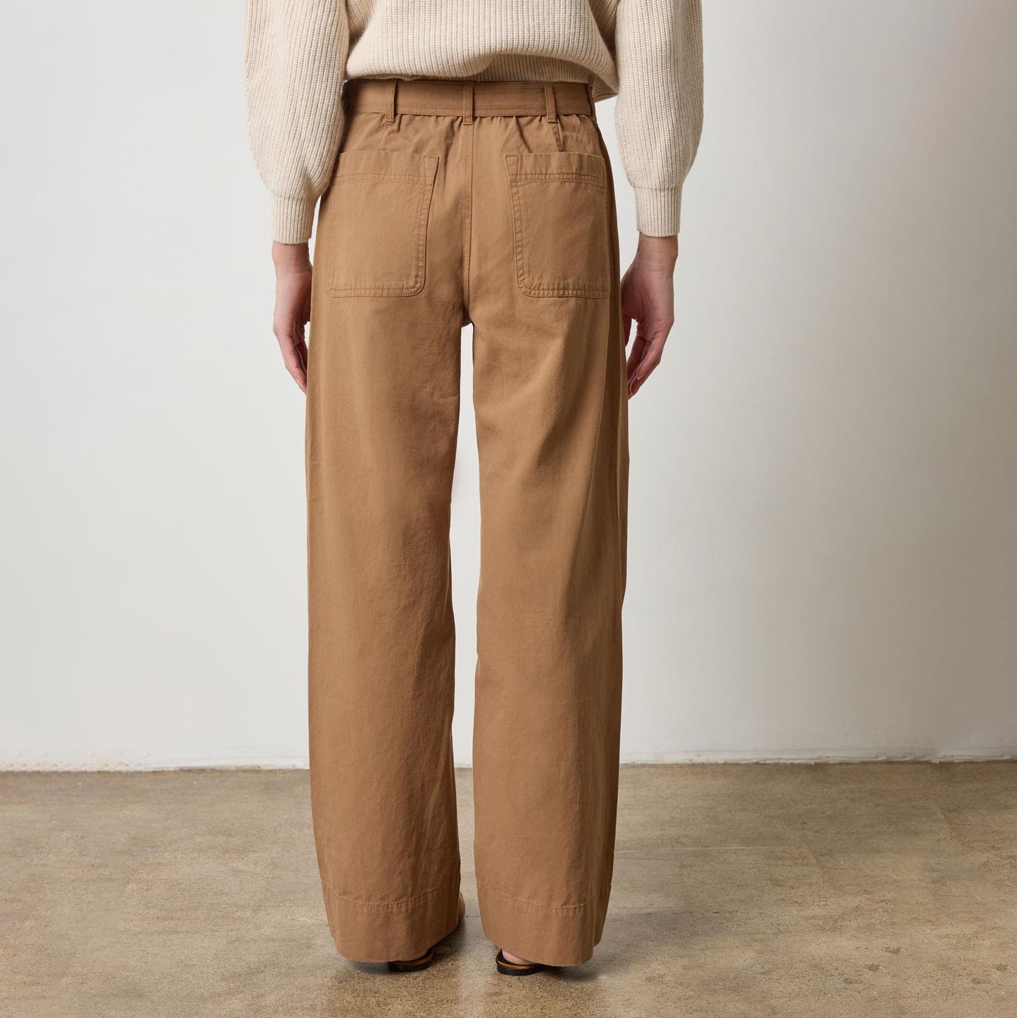 Slant Pocket Twill Pant in Pecan