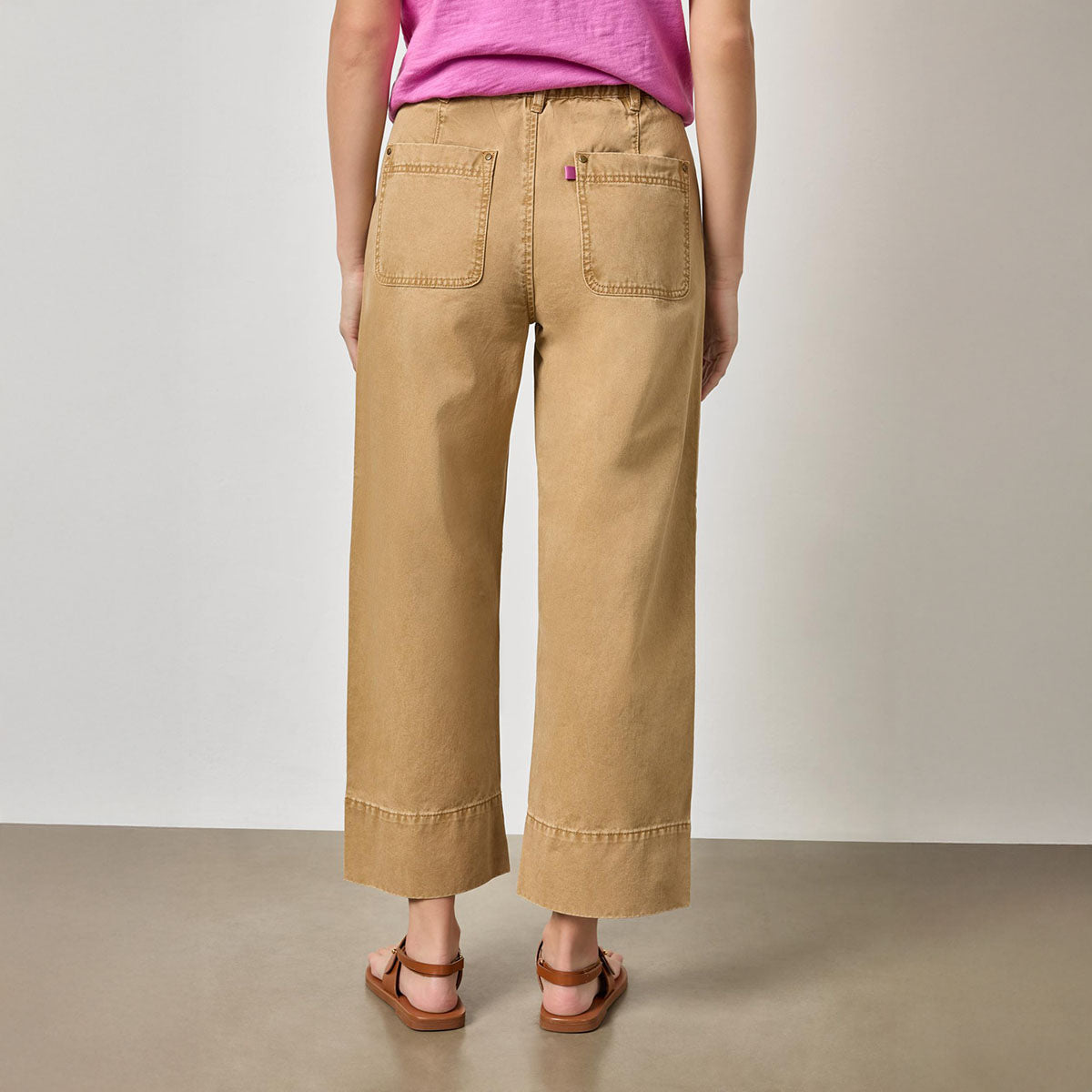 Twill Straight Pant in Buckwheat