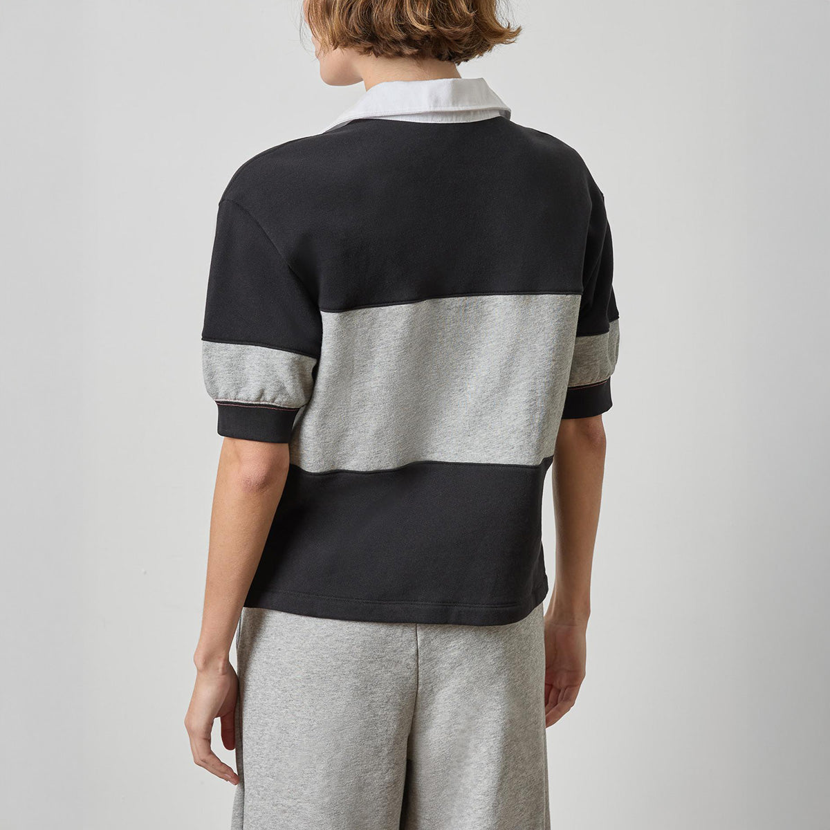 Elbow Sleeve Rugby in Black