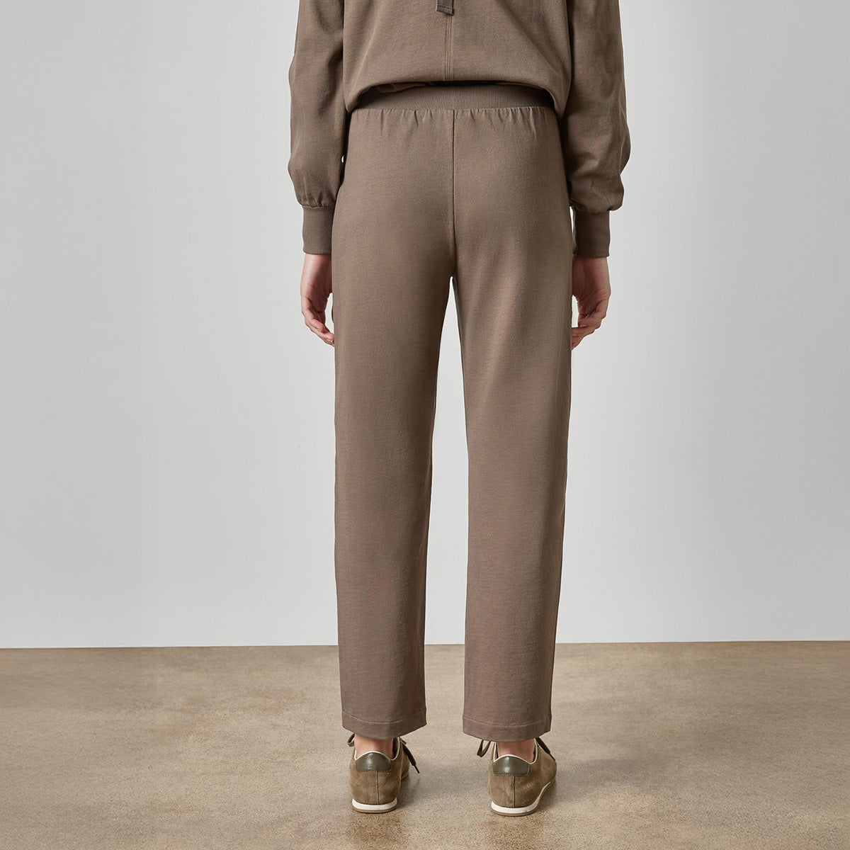 Front Seam Pant in Shiitake