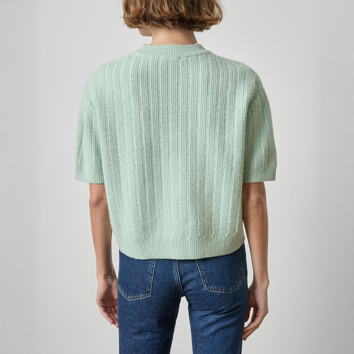 Easy Crew Sweater in Winter Mint