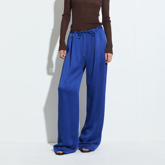 Pamir Straight Leg Trouser in Midnight