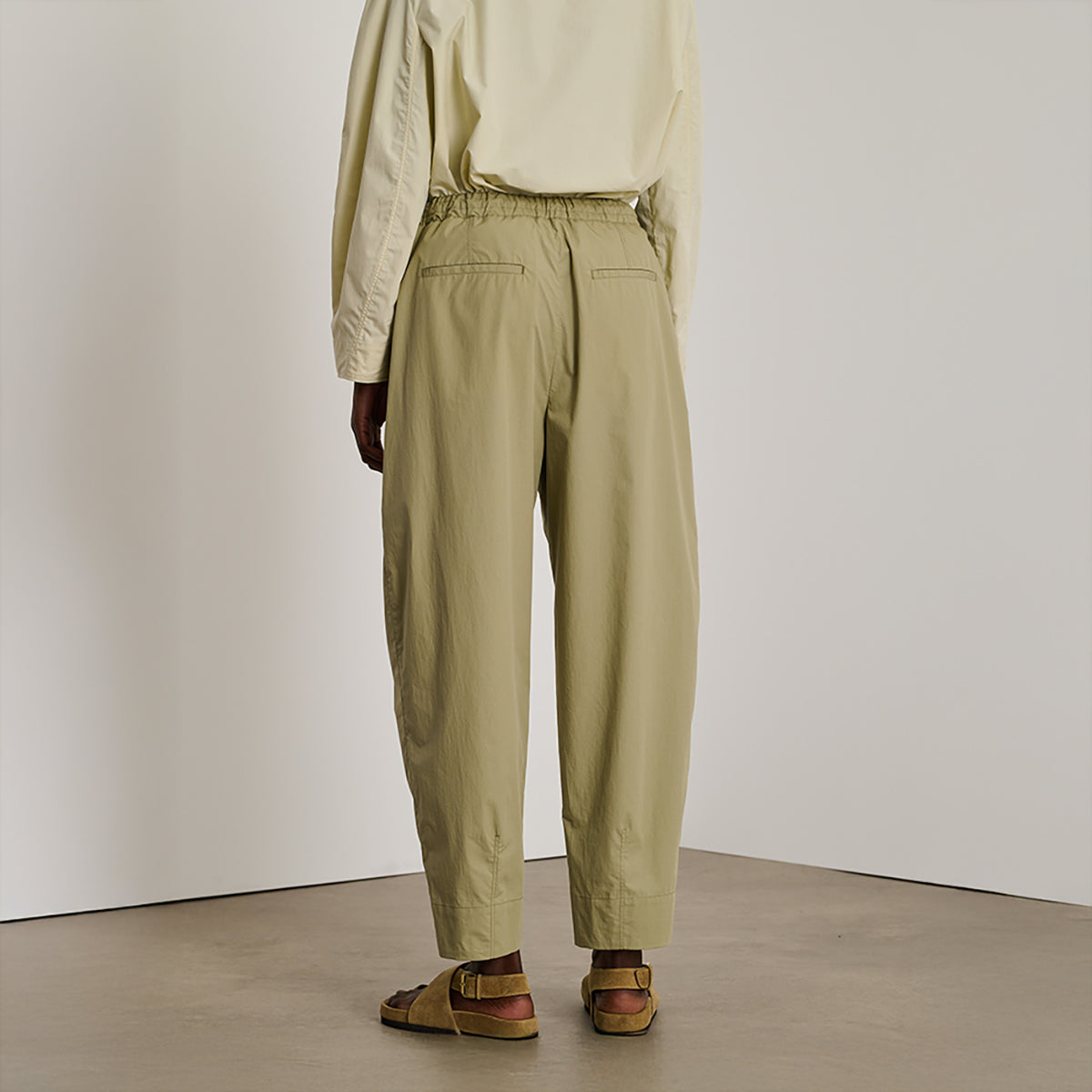Andreas Poplin Pant in Clay