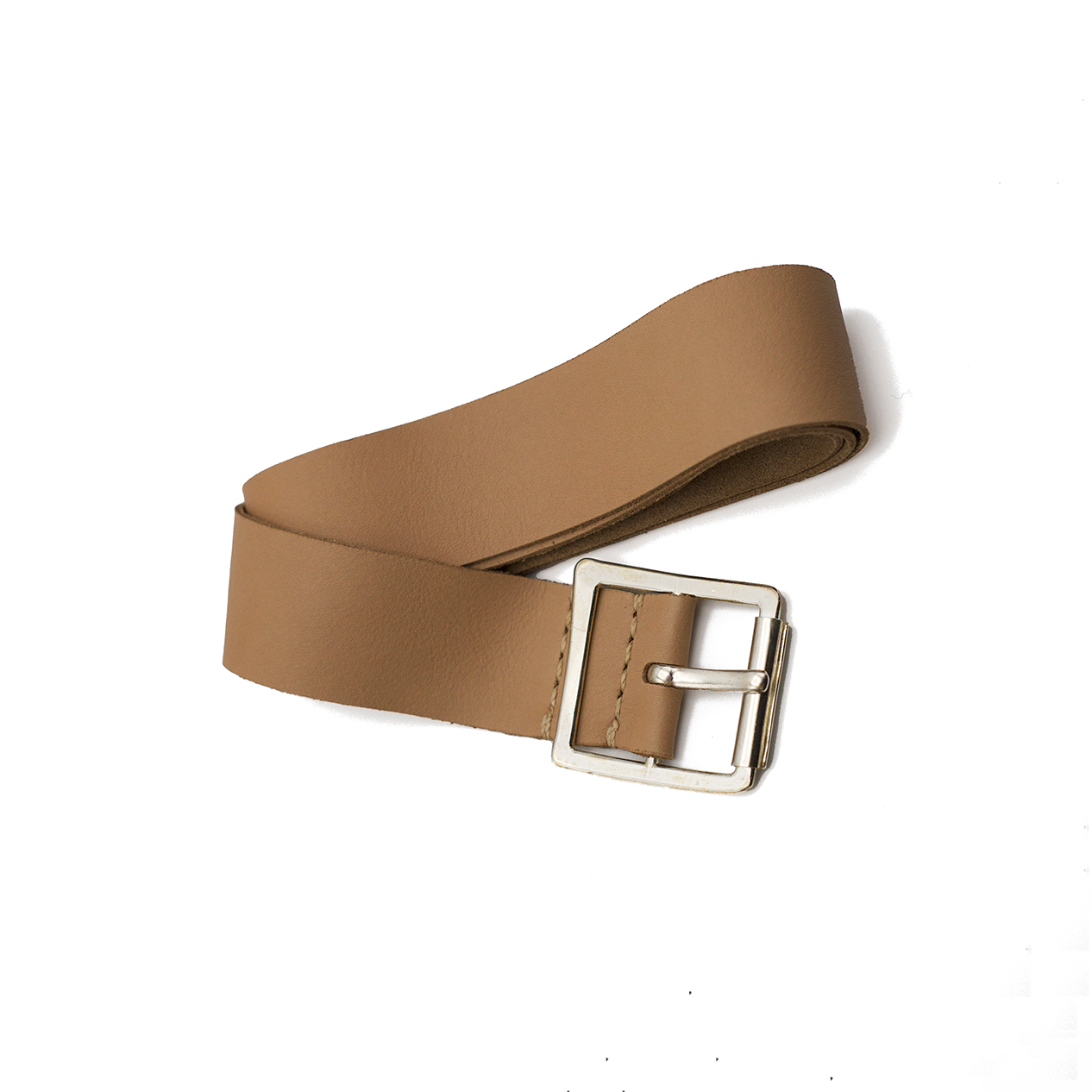 Plata Leather Belt in Natural