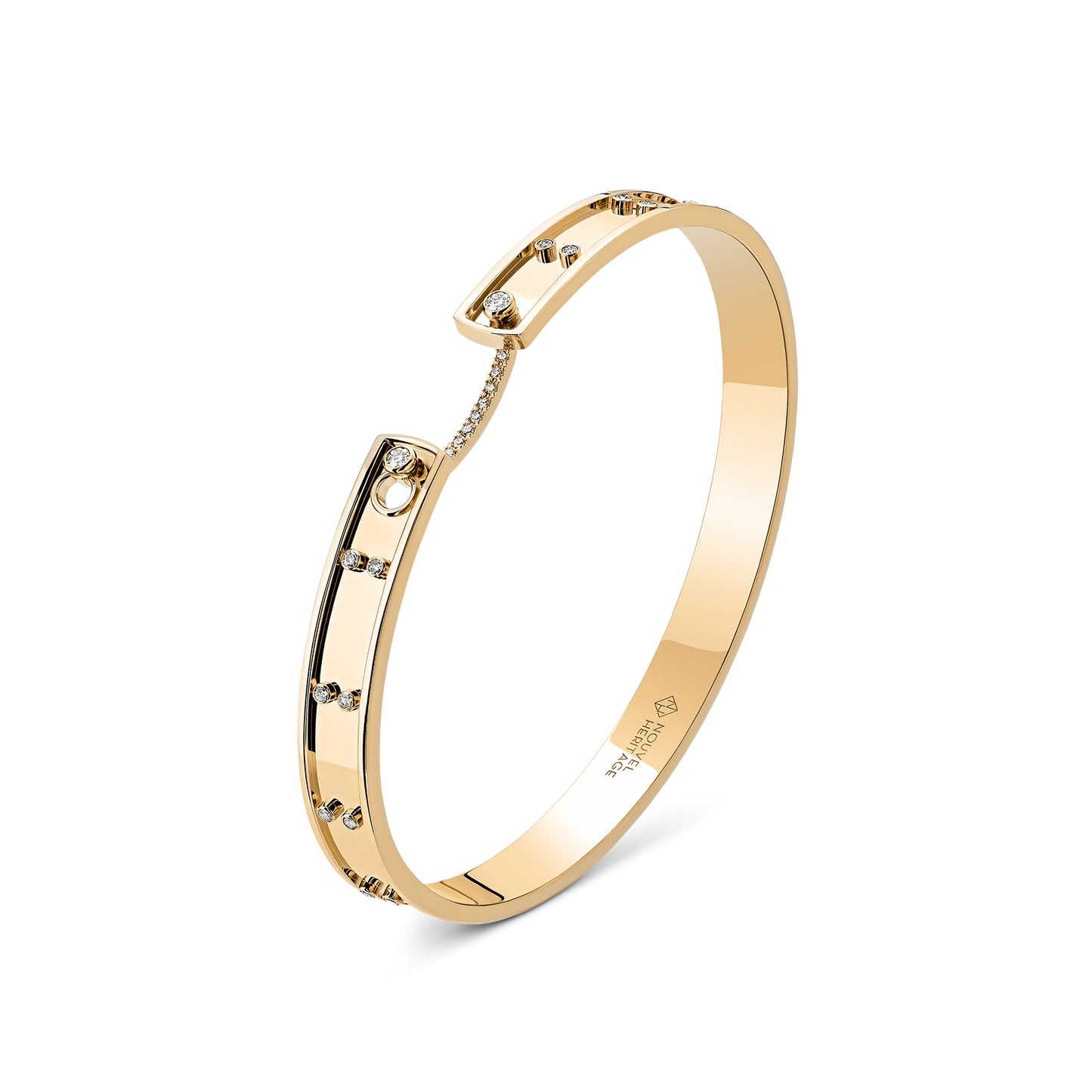 Picnic in Paris Bangle in Yellow Gold