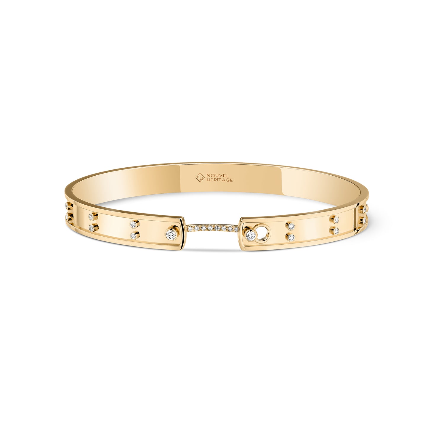 Picnic in Paris Bangle in Yellow Gold