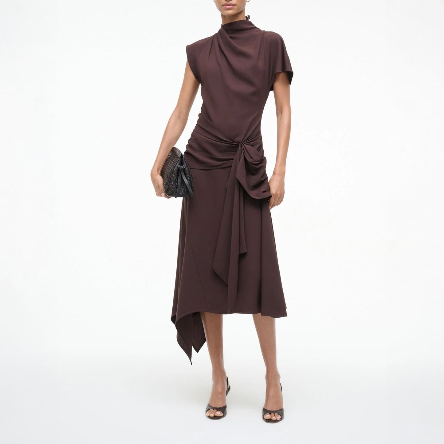 Davina Dress in Earth