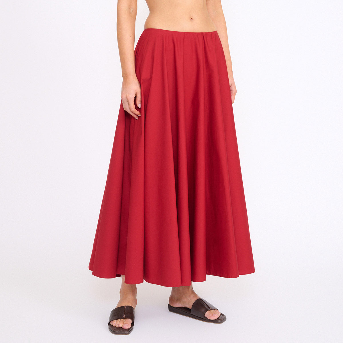 Milano Skirt in Rouge