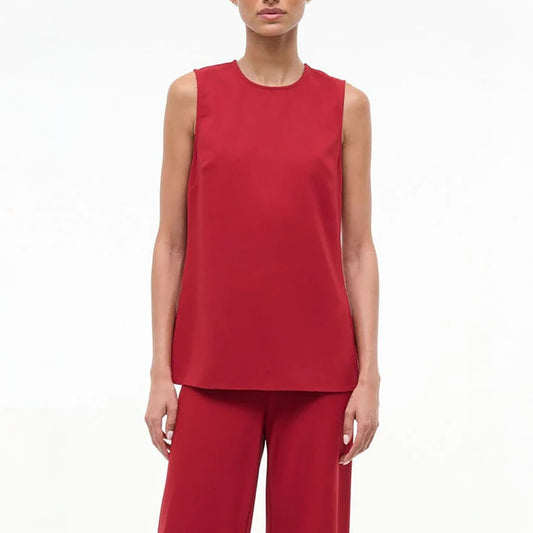Bronte Top in Pomegranate